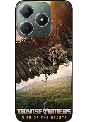 Силіконовий чохол epik для realme с61 4g з картинкою ейрейзор трансформери звероботи