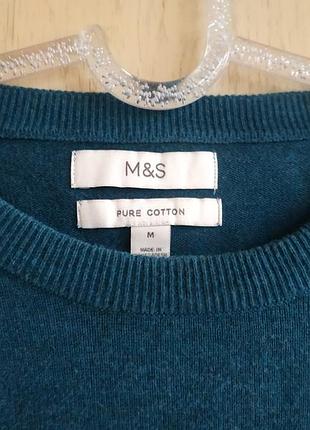 Кофта m&amp;s хлопок размер м новая 3