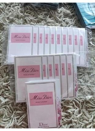 Пробник miss dior rose 🌹n'roses 4