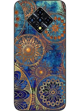 Оригинальный чехол для infinix zero 8 с картинкой круги винтаж