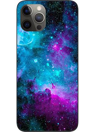 Чохол силіконовий для iphone 12 pro з картинкою космос