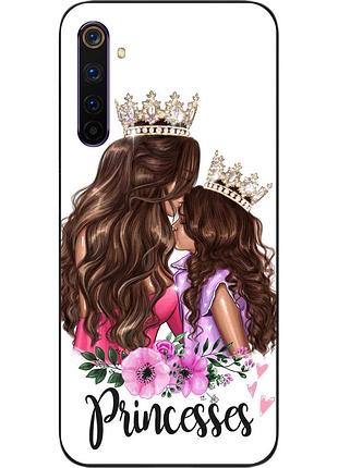 Оригинальный чехол для realme 6 с картинкой принцессы
