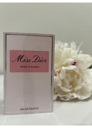 Пробник miss dior rose 🌹n'roses