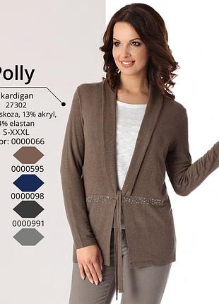 Женский трикотажный кардиган. модель polly top-bis 44