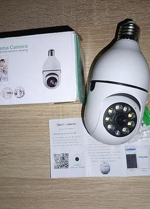 Wi fi камера крепления цоколь е27 2