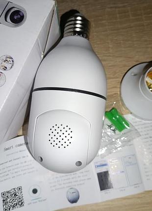 Wi fi камера крепления цоколь е27 4