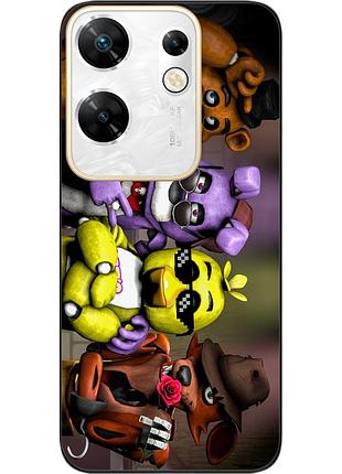 Силиконовый чехол epik для infinix zero 30 4g с картинкой новые аниматроники