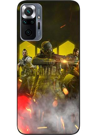 Чохол силіконовий epik для xiaomi redmi note 10 pro з картинкою call of duty команда
