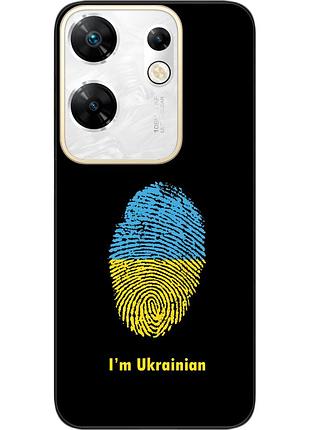 Силіконовий чохол epik для infinix zero 30 4g з картинкою відбиток