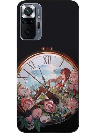Силіконовий чохол epik для xiaomi redmi note 10 pro з картинкою курісу в годиннику