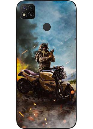 Чехол силиконовый epik для xiaomi redmi 9c с картинкой call of duty phantom фантом