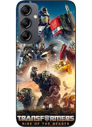 Силиконовый чехол epik для samsung galaxy a14 с картинкой трансформеры