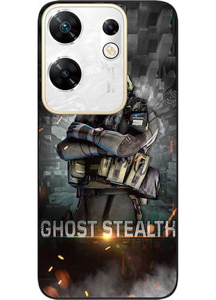 Чохол силіконовий epik для infinix zero 30 4g з картинкою call of duty ghost привид