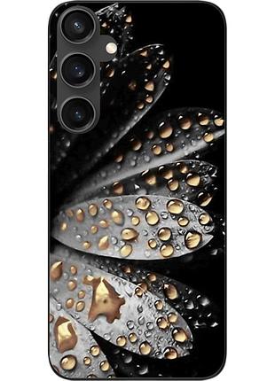Силіконовий чохол epik для samsung galaxy s23 fe з картинкою квітка