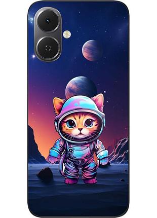 Чохол силіконовий epik для tecno spark go 2 (km4) з принтом кіт-астронавт