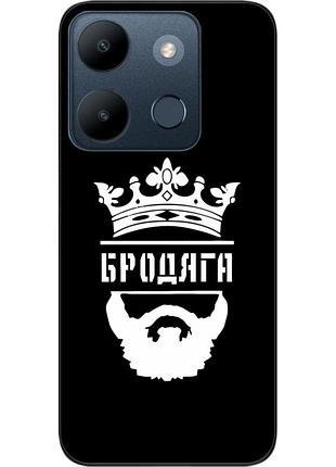 Силиконовый чехол epik для infinix smart 7 с картинкой бродяга