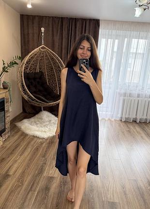 Плаття сукня нова синя 4