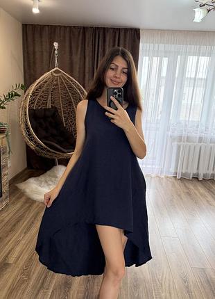 Плаття сукня нова синя 5