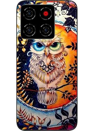 Силіконовий чохол epik для zte blade a56 з принтом сова