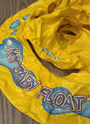 Круг, коло надувне, my baby float, intex 4