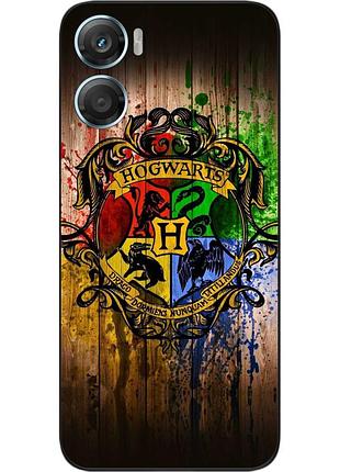Силиконовый чехол epik для motorola g06 с принтом герб хогвартс на дереве