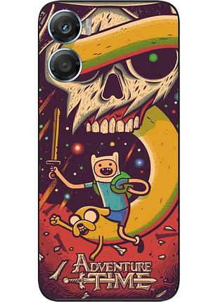 Силиконовый чехол epik для motorola g06 с принтом adventure time битва с тьмой