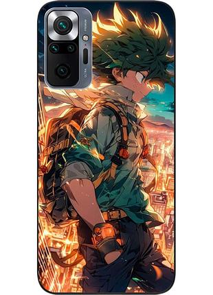 Силіконовий чохол epik для xiaomi redmi note 10 pro з картинкою my hero academia deku