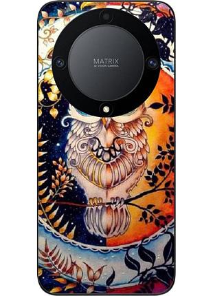Силіконовий чохол epik для honor magic 5 lite з картинкою сова