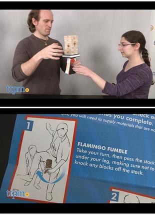 Підставка для гри jenga pass challenge від бренду hasbro. 2