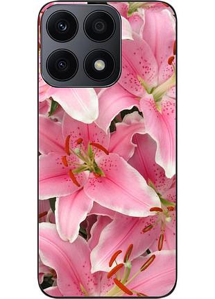 Силіконовий чохол epik для honor x8a з картинкою лілії