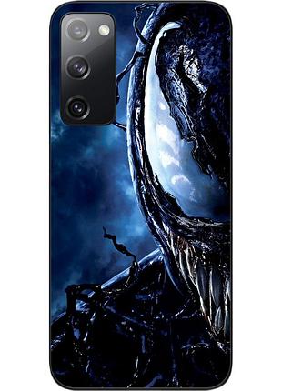 Силіконовий чохол epik для samsung galaxy s20 fe з картинкою веном монстр