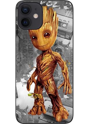 Силіконовий чохол epik для iphone 12 mini з картинкою малюк грут