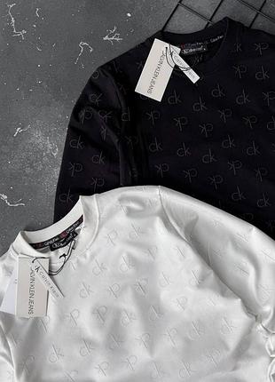 Чоловічий світшот calvin klein white 5
