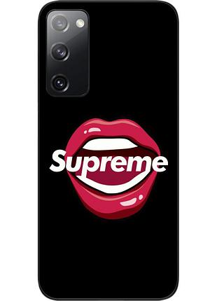 Оригінальний чохол epik для samsung galaxy s20 fe з картинкою губи