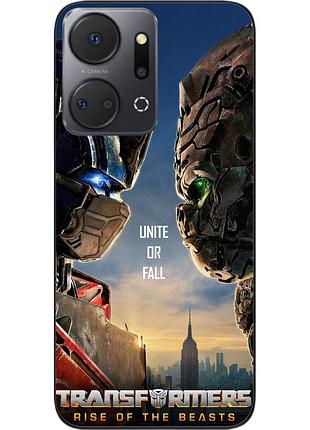 Силіконовий чохол epik для honor x7a з картинкою трансформери зверобати