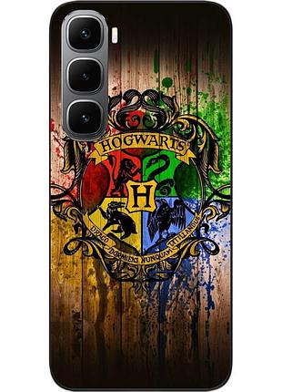 Силиконовый чехол epik для infinix hot 60i (x6728) герб хогвартс на дереве