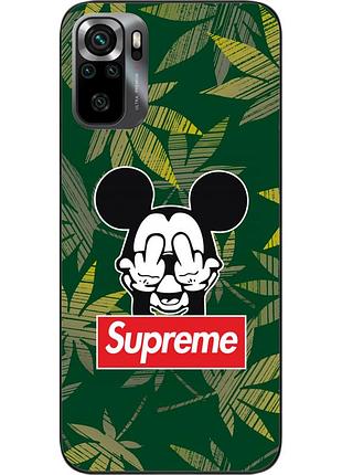 Оригінальний чохол epik для xiaomi poco m5s з картинкою мікі supreme