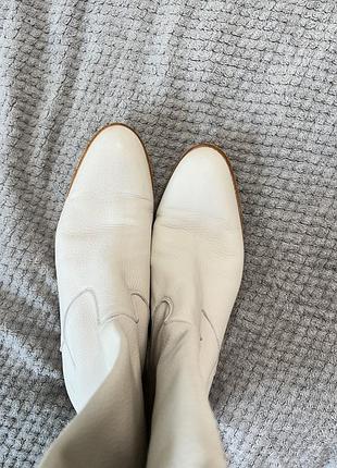 Жіночі шкіряні чоботи paraboot 7