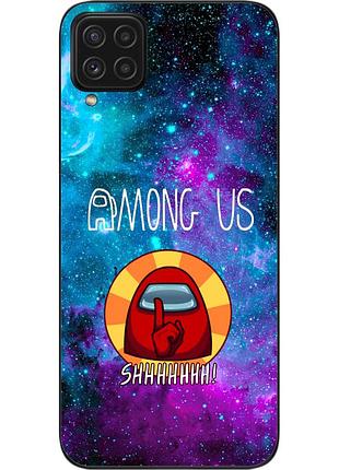 Силиконовый чехол с картинкой для samsung a22 galaxy a225f among us найди меня
