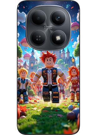 Чохол силіконовий epik для xiaomi redmi note 15 4g / 5g з малюнком roblox замок мрії