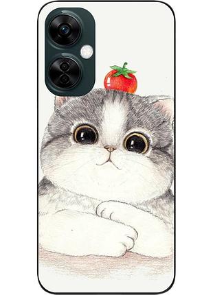Силіконовий чохол epik для oneplus nord ce 3 lite з картинкою кошеня