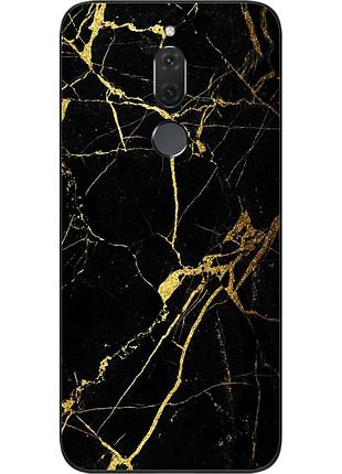Силіконовий чохол бампер для huawei mate 10 lite з картинкою мармур