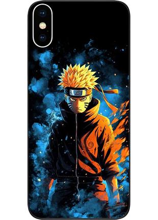 Силіконовий чохол epik для iphone xs max з картинкою ніндзя наруто