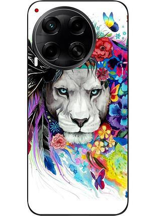 Силіконовий чохол epik для tecno camon 30 (cl6) з картинкою лев