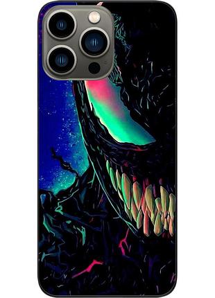 Силіконовий чохол epik для iphone 13 pro з картинкою яскравий веном