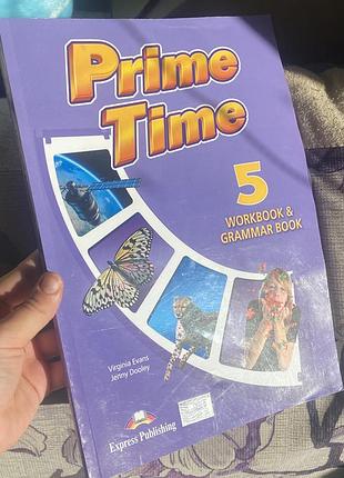 Prime -time 5 комплект ориг, рівень в2+, комплект книз з англійської, книги з англійської, книги для заняття з англійськоі