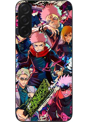 Чехол силиконовый epik для samsung galaxy a27 5g с рисунком jujutsu kaisen команда магов