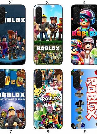 Силіконовий чохол roblox роблокс для samsung galaxy a57 ігровий принт і захист