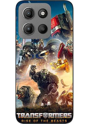 Силіконовий чохол epik для motorola g15 power з картинкою трансформери
