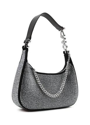 Вечірня жіноча сумка michael kors piper small pouchette shoulder bag